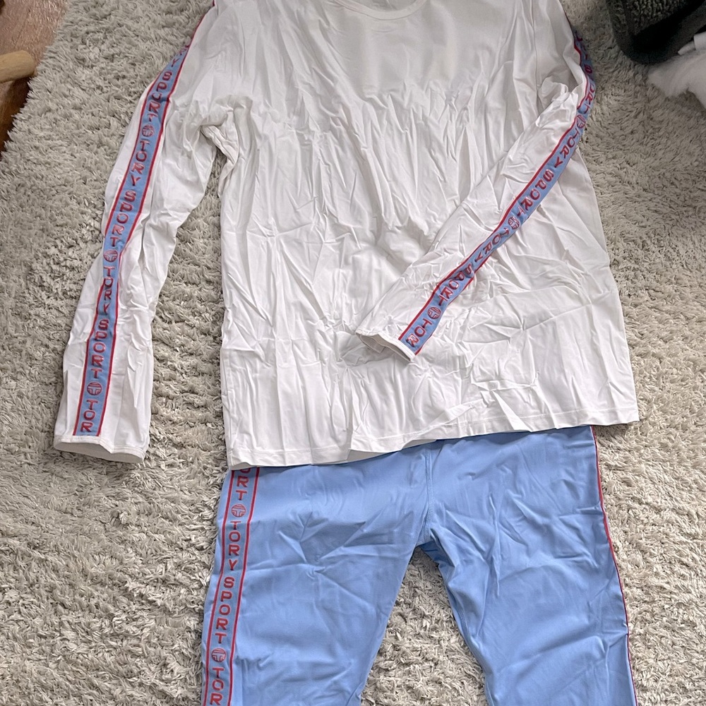 Tory Burch Sport Workout Two Piece Set
